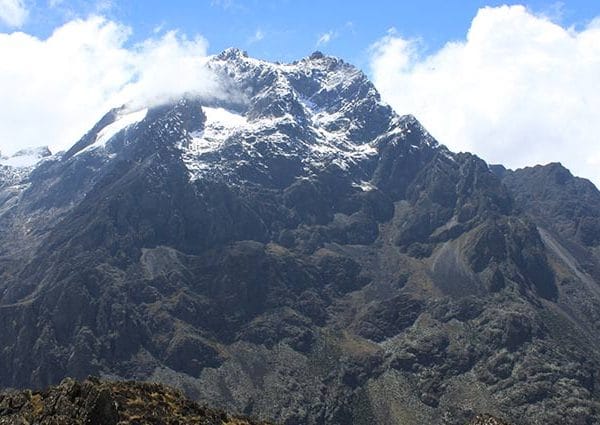 RWENZORI MOUNTAIN RANGES.