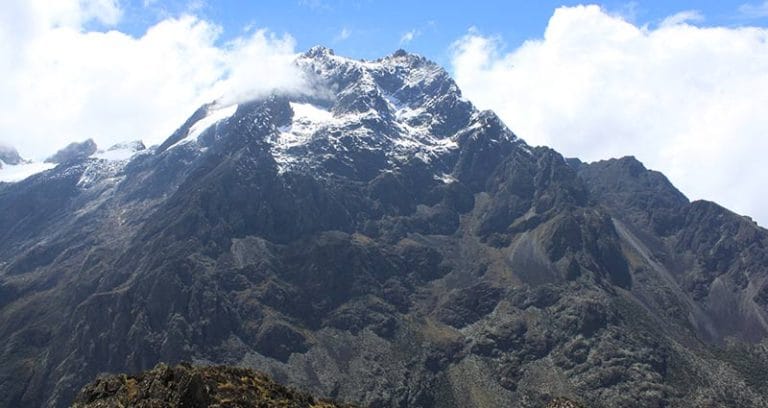 RWENZORI MOUNTAIN RANGES.